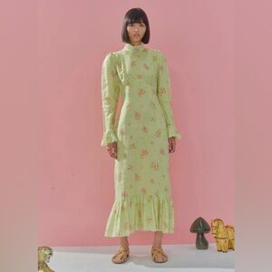 Alemais Clementine Floral Dress